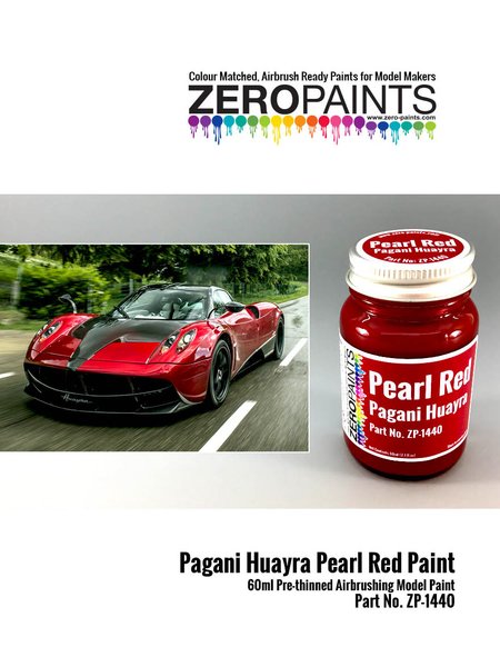 Zero Paints ZP-1440: Paint for airbrush Pagani Huayra pearl